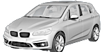 BMW F45 P1A75 Fault Code